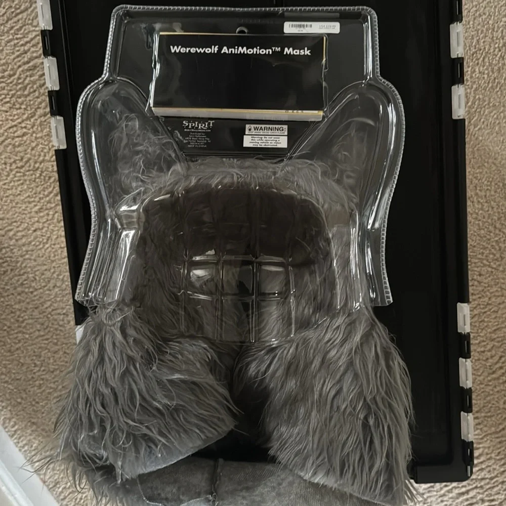 Spirit Halloween Werewolf Animation Mask